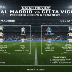 Real Madrid vs Celta Vigo